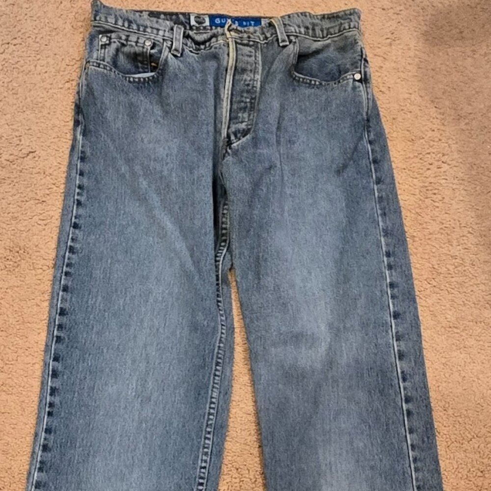 LEVI'S SILVER TAB VINTAGE BAGGY JEANS SIZE 12 MED 30 INCH INSEAM/30 WAIST INCHES